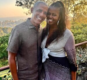 Los tiernos mensajes de Michelle y Barack Obama en su 31 aniversario de matrimonio - Gente - ABC Color
