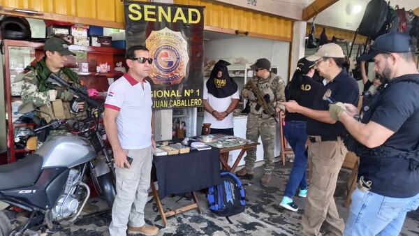 Capturan a supuesto vendedor "mayorista" de drogas en Pedro Juan Caballero