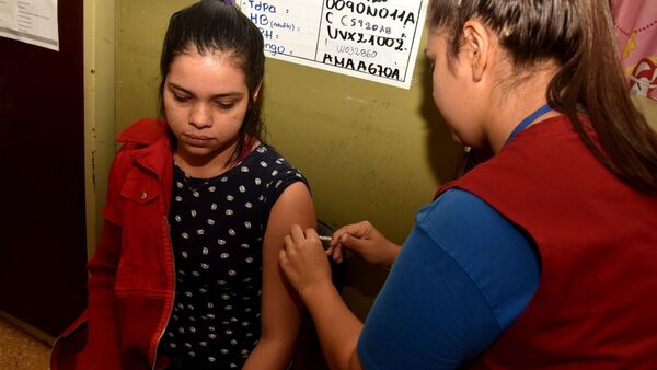 Continúa campaña de vacunación para niños en Central