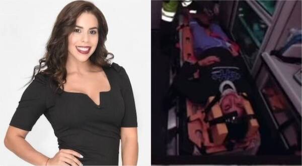 [VIDEO] Excompetidora de realitys de TV estuvo en un váiro accidente