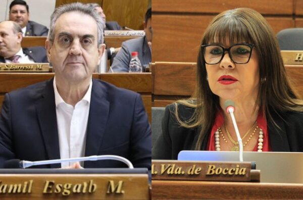 Yamil Esgaib amenazó a la senadora Celeste Amarilla con "darle una trompada" - Noticiero Paraguay