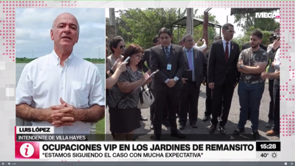 Ocupaciones en Remansito iniciaron época del gobierno de Duarte Frutos, indicó intendente de Villa Hayes - Megacadena