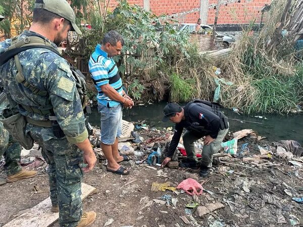 Concepción: allanamiento en “Favela” termina con 2 detenidos y la incautación de 39 dosis de crack - Policiales - ABC Color