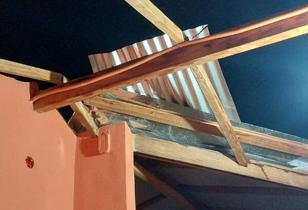 Incendio y granizadas marcan el cierre de un martes “infernal”