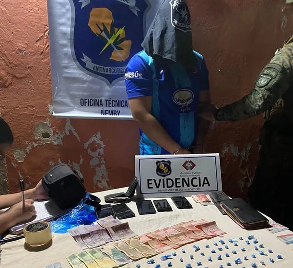 Detienen a microtraficante con 220 dosis de crack en Ñemby - Policiales - ABC Color
