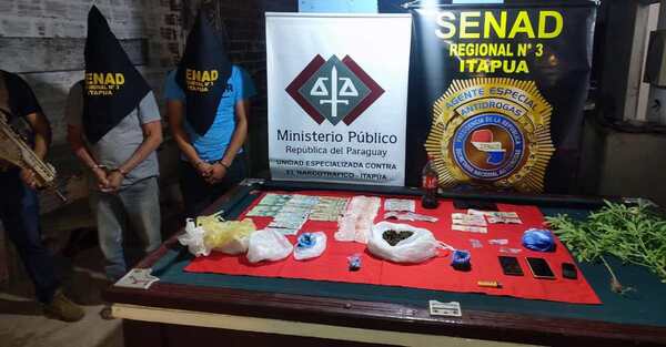 DESMANTELAN SUPUESTO FOCO DE DISTRIBUCIÓN DE MARIHUANA EN CORONEL BOGADO
