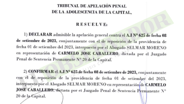 Cámara confirma convocatoria a nuevo juicio para Fernández Lippmann por tráfico de influencias
