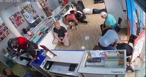 La Nación / Lambaré: asaltantes se alzaron con millonaria suma de dinero