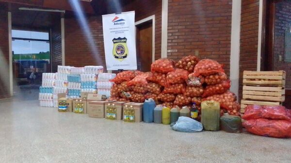 CONTINÚA DECOMISO DE MERCADERÍAS DE PRESUNTO CONTRABANDO EN ADUANA DE ENCARNACIÓN