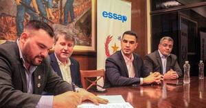 La Nación / Emboscada: tras firma de convenio se iniciarán trabajos de mejora de provisión de agua