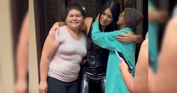 “El batallón pynandi” de Laurys Diva llevó víveres al INCAN - EPA