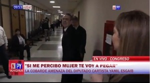 Repudian violencia de diputado hacia periodistas
