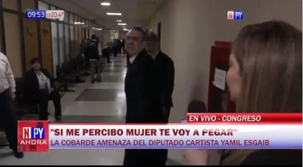 Repudian violencia de diputado hacia periodistas