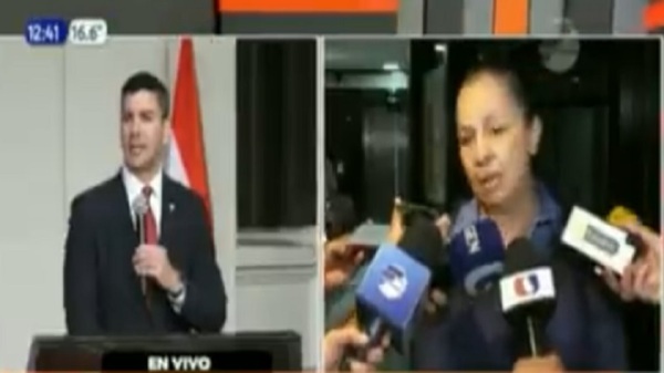 Yolanda Paredes dice a presidente que suelte la mochila de Cartes - Noticias Paraguay