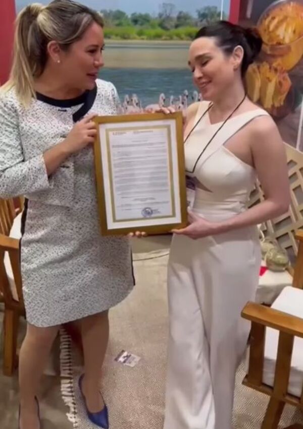 Nuestra "Lali" González es declarada Embajadora Turística del Paraguay