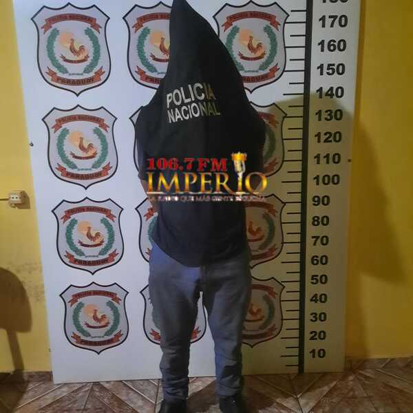 Joven con tres órdenes de captura fue detenido en barrio San Juan Neuman - Radio Imperio 106.7 FM