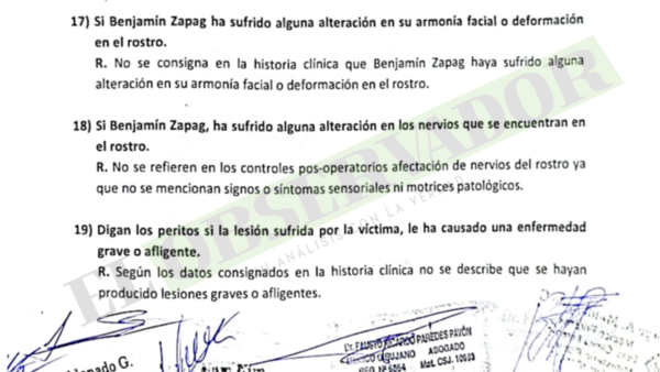 No hay pruebas en contra Marcello Fretes dice su defensa y pide sobreseimiento del caso Benjamín Zapag