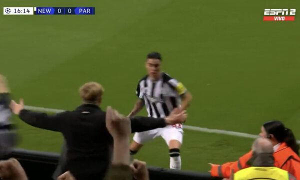Almiron anotó su primer gol en Champions