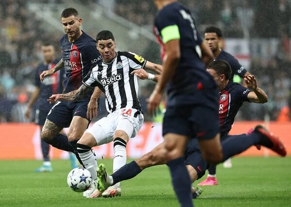 Miguel Almirón: 3 goles en los últimos 4 juegos del Newcastle - Fútbol Internacional - ABC Color