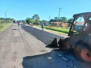 Equipos de la Planta Asfáltica Cerro Verde realizaron intervenciones en 4 departamentos