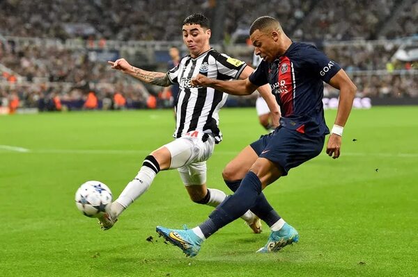 Miguel Almirón: titular, gol y sustituido a los 71′ vs. el PSG - Fútbol Internacional - ABC Color
