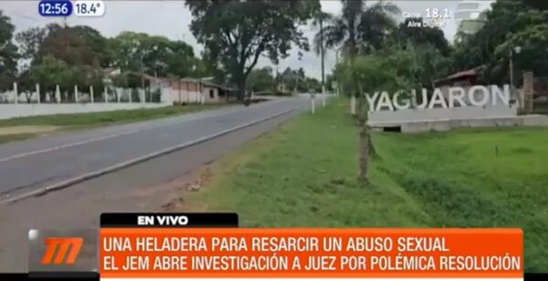 "Una heladera para resarcir abuso sexual" | Telefuturo