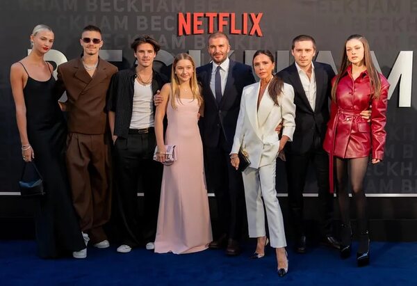 Beckham, rodeado del amor de su familia en el estreno de su documental - Gente - ABC Color