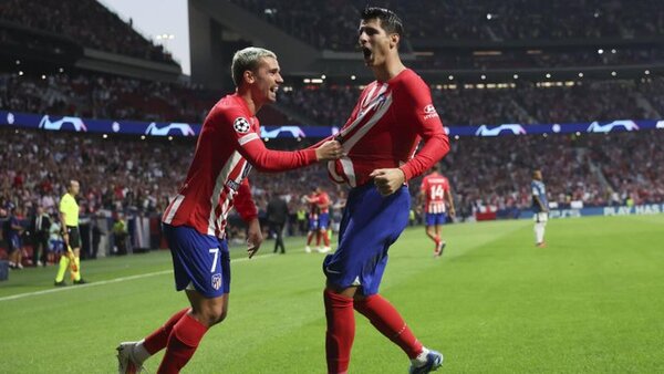 Atlético de Madrid logra un apretado triunfo