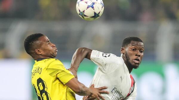 Un punto en Dortmund para el Milan