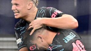 Manchester City festeja en Alemania