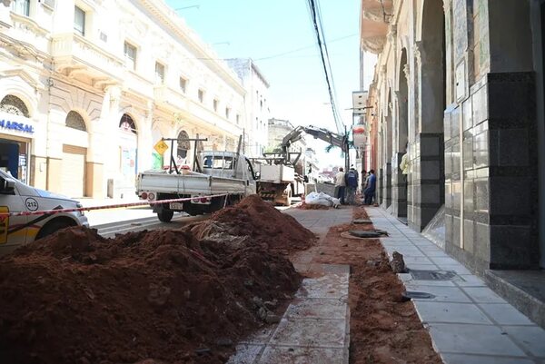 Piden que Palma sea peatonal mientras duren obras de la ANDE - Nacionales - ABC Color