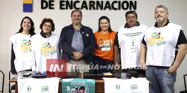 COLECTA NACIONAL DE ALIMENTOS “LOS 365 SIN HAMBRE” SERÁ ESTE SÁBADO - Itapúa Noticias