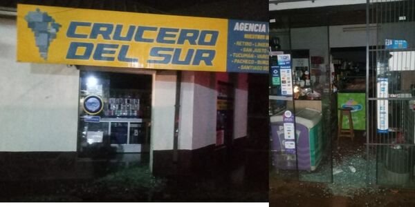 VIOLENTARON Y HURTARON LOCALES DE BELLA VISTA - Itapúa Noticias