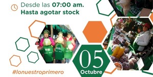 Feria agropecuaria se realiza frente al MAG hasta agotar stock