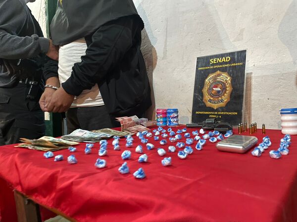 Capturan a distribuidor de drogas en San Lorenzo | 1000 Noticias
