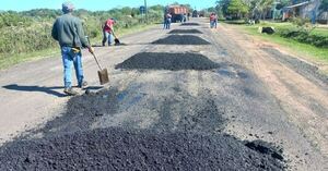 Equipos de la Planta Asfáltica Cerro Verde realizaron intervenciones en 4 departamentos