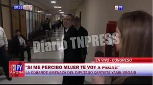 Repudian violencia de diputado colorado hacia periodistas, tras agresión a colegas – Diario TNPRESS