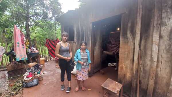 Llamado de ayuda: Familia humilde afectada por temporal en Encarnación