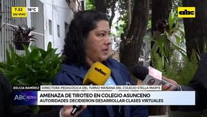 Video: Amenaza de tiroteo en colegio Asunceno  - ABC Noticias - ABC Color