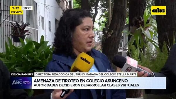 Video: Amenaza de tiroteo en colegio Asunceno - ABC Noticias - ABC Color