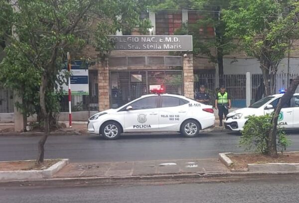 Suspendieron clases en escuela de Asunción tras amenaza de presunto tiroteo - Megacadena
