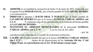 Pareja del fallecido “Aguacate” irá a juicio por lavado de dinero narco