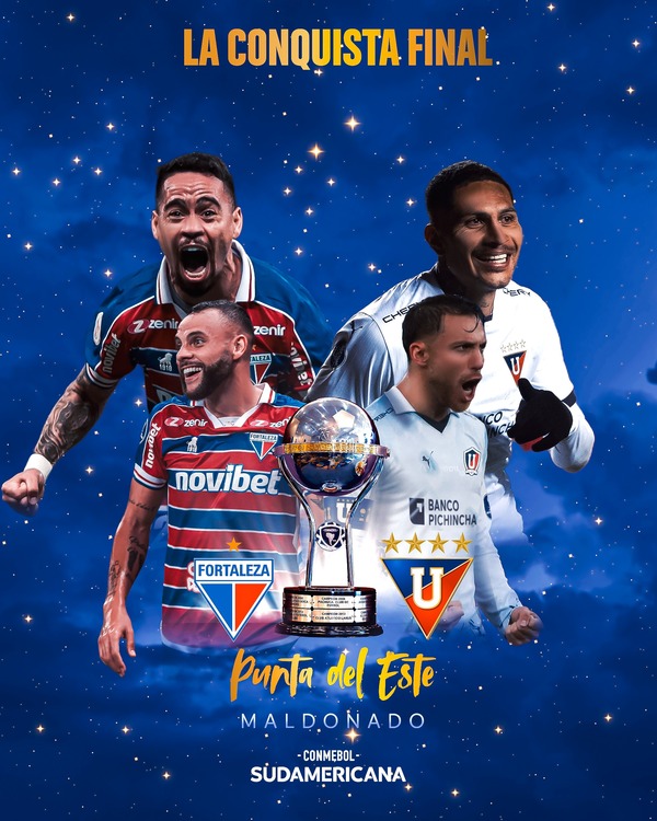 Fortaleza y LDUQ se verán las caras en la final de la Sudamericana en Uruguay | 1000 Noticias