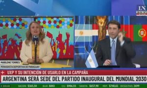 Periodista paraguaya se destacó en programa de ashá y contó detalles del mundial 2030