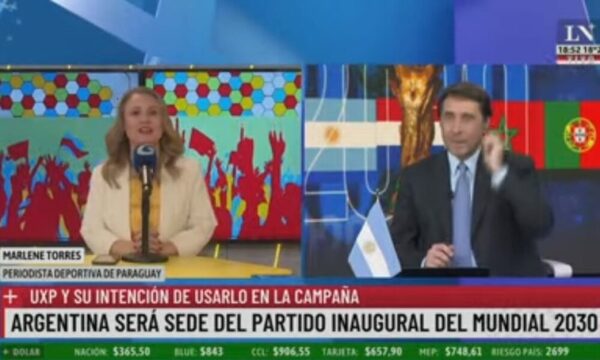 Periodista paraguaya se destacó en programa de ashá y contó detalles del mundial 2030