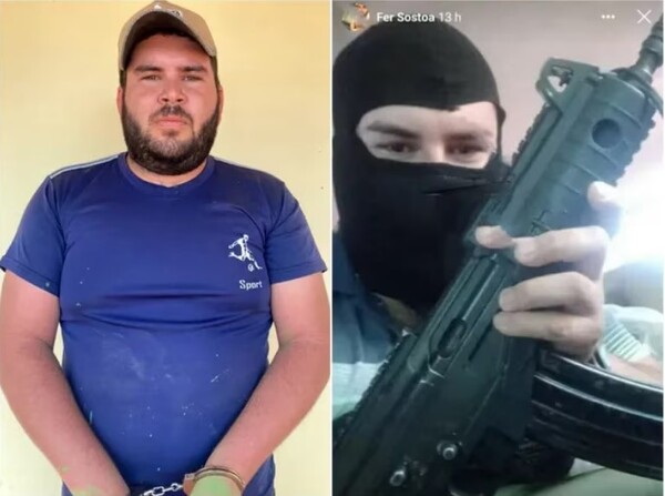 Capitán Bado: Policías entregaron su fusil de asalto a un exreo para alardear en redes
