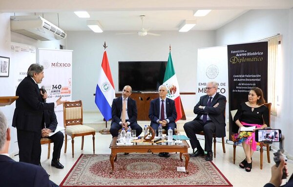 Paraguay y México conmemoran 140 años de relaciones diplomáticas