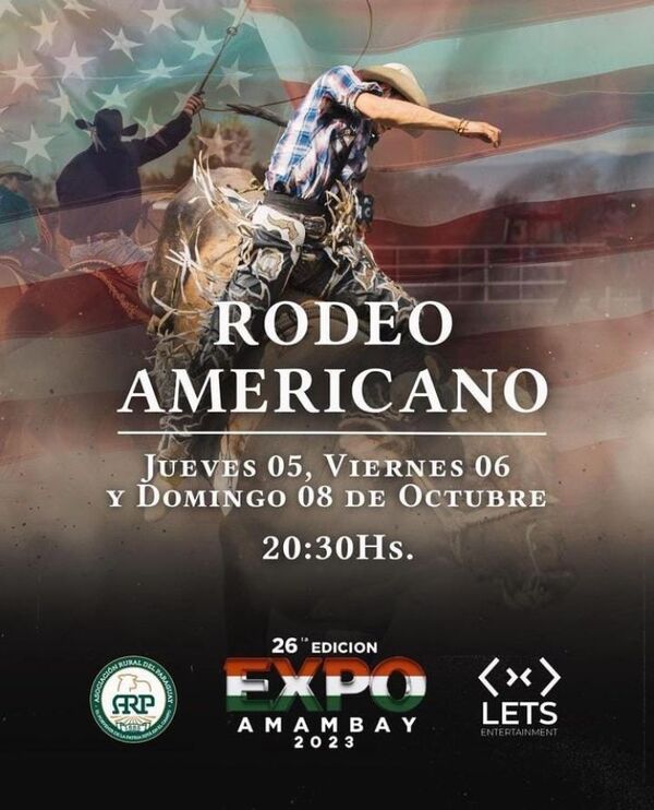 Elección de la Miss Expo e inicio del rodeo americano marcan el quinto día de la Expo Amambay 2023
