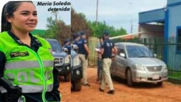 Mujer policía detenida por asalto y toma de rehén ocurrido en Yguazú - Noticiero Paraguay