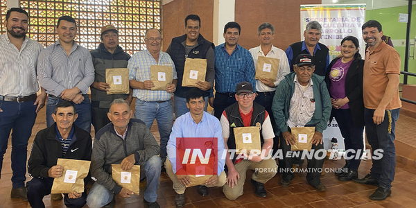 GOBIERNO DEPARTAMENTAL APOYA LA PRODUCCIÓN AGRÍCOLA EN CNEL. BOGADO - Itapúa Noticias